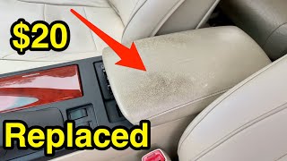 How to replace armrest cover in your car for just 20 [upl. by Arquit]