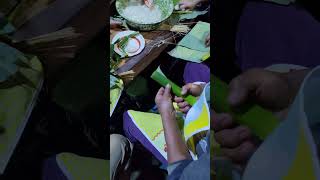 membuat lemper daun pisang [upl. by Elleb721]