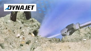 Exposing Reinforcing Steel With DYNAJET HighPressure Cleaner Part 2 [upl. by Annert]