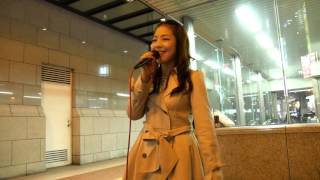 NANA「トリセツ」西野カナ「Dear…」西野カナファンの皆にVer 20160422 大阪 なんば駅5番出口 [upl. by Clymer951]