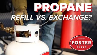 Should You Refill Or Exchange Your Propane  Foster Fuels [upl. by Swithin]