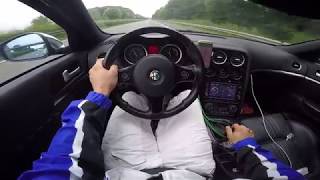 Top Speed Alfa Romeo 159 Ti 20 Jtdm Die Autobahn Deutschland Part 2 [upl. by Winchester]