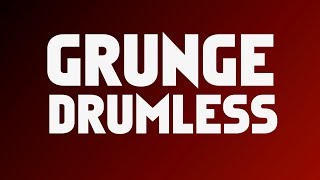 Grunge Rock Backing Track For Drums [upl. by Hege782]