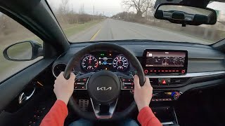 2022 Kia Forte GT  POV Night Drive Binaural Audio [upl. by Lechner302]