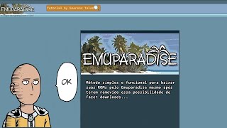 Como obter suas Roms no Emuparadise mesmo após terem removido a opção  19012024 [upl. by Gabbert167]