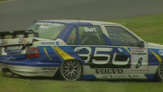 1990s British Touring Cars  Crash Highlights  Volvo at Velocity [upl. by Mcdougall]