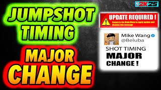 Jumpshot Timing MAJOR CHANGE [upl. by Haliled206]