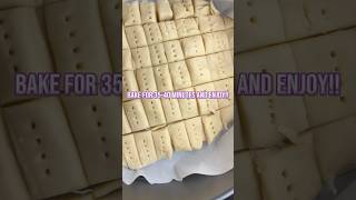 EASY 1 MINUTE SHORTBREAD COOKIES RECIPE [upl. by Sargent]