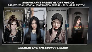 KUMPULAN 15 PRESET ALIGHT MOTION JJ KANE TERBARU DIBAWAH 5MB VIRAL TIKTOK 2024 [upl. by Gan]