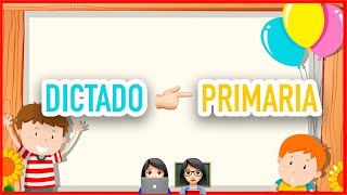 DICTADO PRIMARIA 1 🗣️ USO DE LAS MAYUSCULAS y MINUSCULAS ✅​ dictado de 10 líneas ✅ ​ [upl. by Green]