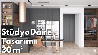 Stüdyo Daire Tasarımı 30 m² [upl. by Libnah]