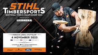 STIHL TIMBERSPORTS® 2023 Individual World Championship Livestream [upl. by Nwahsat]