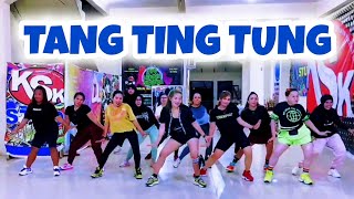 TANG TING TUNG  TIKTOK VIRAL  SENAM KREASI  CHOREO ZIN CHICIE [upl. by Mahan]