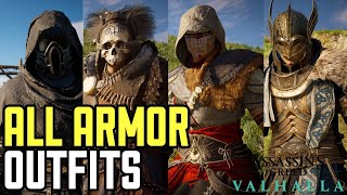 AC Valhalla All 25 Armor Sets [upl. by Serge234]