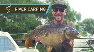 CARP FISHING ON A RIVER  New River Season New Challenge [upl. by Yrollam]