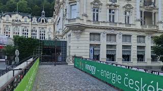 Grand Hotel Pupp in Charles BadenKarlovy Vary Czech republic before film festival 2024 karlovyvary [upl. by Wasserman]