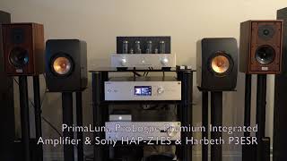 PrimaLuna ProLogue Premium  Harbeth P3ESR  Sound Demo [upl. by Martita]