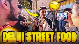 Trying Delhi Street Food With Godlike 💛 [upl. by Cecilia]