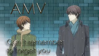 Sekaiichi Hatsukoi AMV  Can´t remember to forget you [upl. by Annaicul]