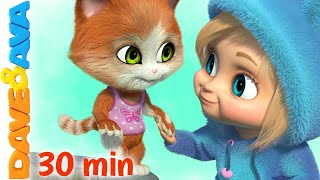 🐱 Ding Dong Bell and More Nursery Rhymes by Dave and Ava 🐱 [upl. by Ainoloppa]