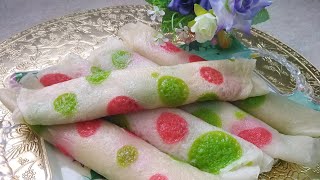 Colorful Patishapta Thin Crepes  Delicious amp Simple  Bilkis Food Art [upl. by Iturhs]