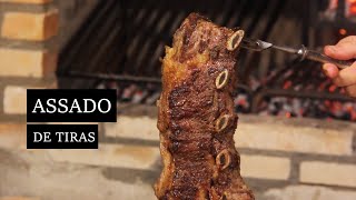 ASSADO DE TIRAS  SHORT RIBS [upl. by Natividad477]