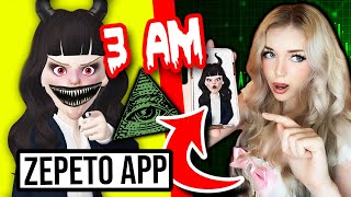 Do NOT DOWNLOAD OR PLAY ZEPETO APP AT 3AM Scary amp Haunted [upl. by Mozelle]