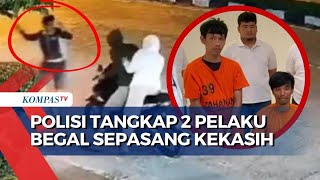 Viral Aksi Begal ke Sepasang Kekasih di Medan Polisi Tangkap 2 dari 8 Pelaku [upl. by Marguerita]