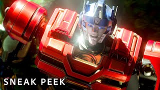 Transformers One  On The Run  Sneak Peak  NEW Clip [upl. by Atirys]