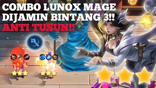 TUTORIAL COMBO LUNOX MAGE PALING GAMPANG  MAGIC CHESS INDONESIA [upl. by Nathanil]