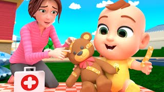 Ouchie Ouch Song  Boo Boo Lalafun Nursery Rhymes amp Kids Songs [upl. by Olnay]