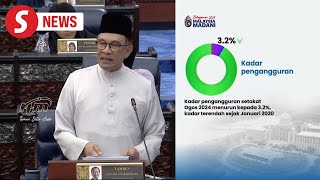 Budget 2025 Malaysias GDP growth is projected to be between 45 to 55 next year [upl. by Rheba257]