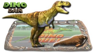 DINO DAN  DINO DUELS  3  Tyrannosaurus vs Walrus [upl. by Celie]