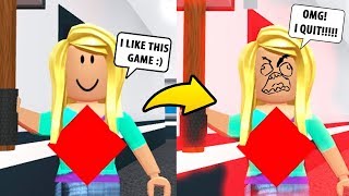 TROLL HOW TO MAKE BEAST RAGE QUIT Roblox Flee The Facility [upl. by Souvaine]