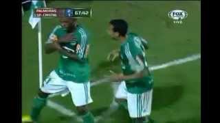 Golazo de Patrick Vieira Pal  Palmeiras 2 Vs 1 Sp Cristal  Copa Libertadores 2013 [upl. by Olegnalehcim682]