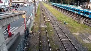 Ferrocarril Sarmiento desde Once Liniers Haedo Castelar Merlo Moreno Luján Mercedes [upl. by Edorej659]