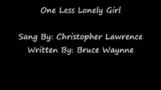 Chris Lawrence  quotLonely Girlquot Original Cover [upl. by Khanna957]