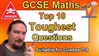 Top 10 Toughest GCSE Maths Questions  Higher Tier  Grade 9 Hardest Questions ☠️ [upl. by Heall]