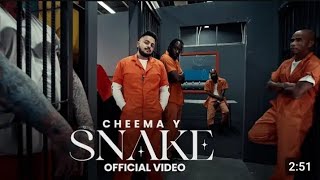 SNAKE Official Music Video Cheema Y  Gur Sidhu  New Punjabi Song 2024 [upl. by Iliram]