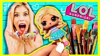 REBECCA ZAMOLO 💖 custom LOL Surprise Doll  DIY  TUTORIAL [upl. by Kent]