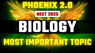 Phoenix 20 Biology Most Important Video for NEET 2025  Unacademy NEET Toppers  Udaan [upl. by Bakerman]