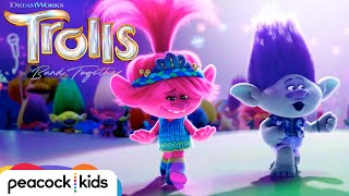 quotFamilyquot Official Movie Clip  Branch amp Poppy NEW Song from TROLLS BAND TOGETHER [upl. by Broadbent]