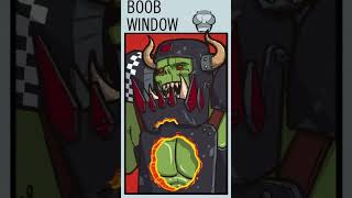 Ork Boob Window  Warhammer 40k Meme Dub [upl. by Saidee]