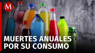 Consumo de bebidas azucaradas causan más muertes anuales que el crimen organizado ONG [upl. by Nahallac858]