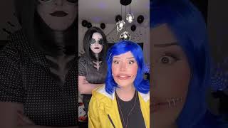 Paulas Halloween Look  🤍Wer kennt dieses Szene 🫢🪡 coraline [upl. by Laidlaw]