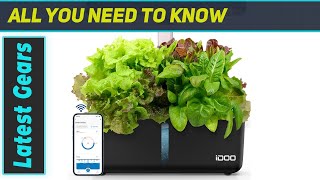 iDOO Hydroponics Growing System  The Best Indoor Herb Garden [upl. by Ezra]