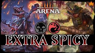 THE ASH LIZARDS  MTG Arena  Rakdos Lizard Damage Combo Aggro BLOOMBURROW Alchemy Standard Deck [upl. by Iline]