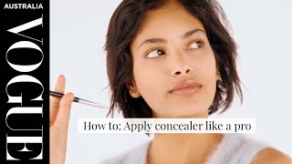 How to apply concealer like a pro Vogues stepbystep guide [upl. by Whitebook]