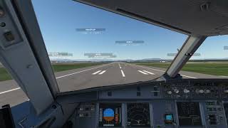 Landing in Milan Malpensa Fenix A320 [upl. by Cibis]