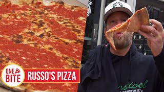 Barstool Pizza Review  Russos Pizza New Hope PA [upl. by Basil]